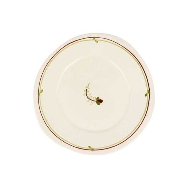 Vietri Lastra Fiori di Bosco Salad Plate