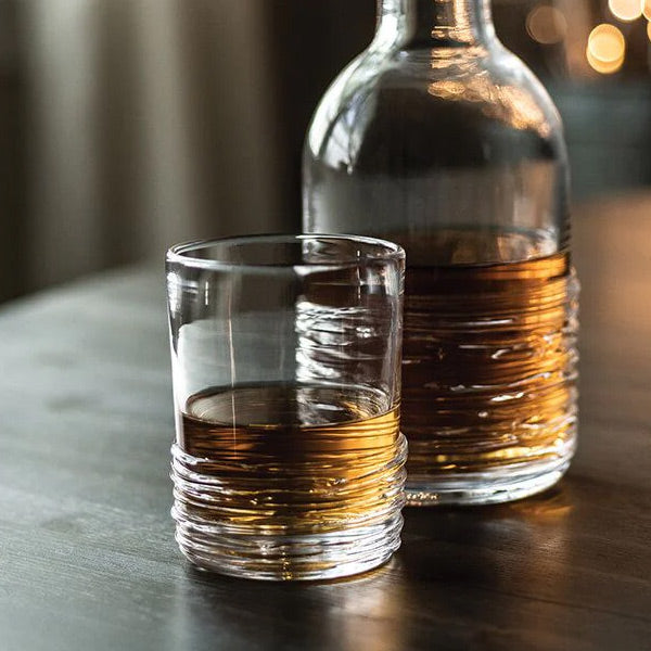 Simon Pearce Echo Lake whiskey glass