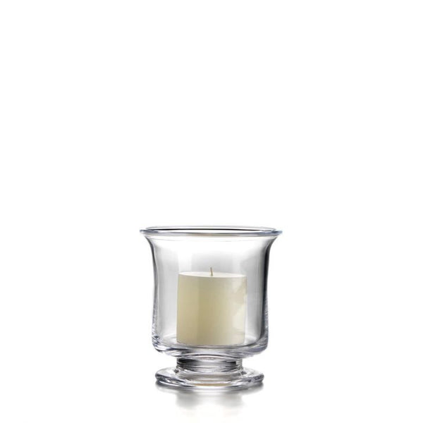 Simon Pearce Revere hurricane candle holders