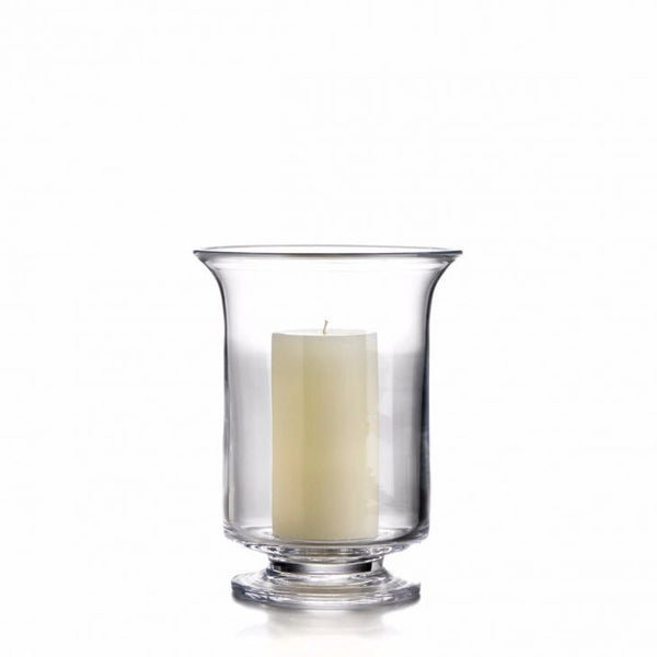 Simon Pearce Revere hurricane candle holders