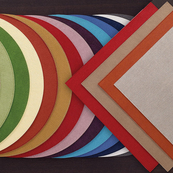 Bodrum Presto vinyl easy-care placemats, set of 4