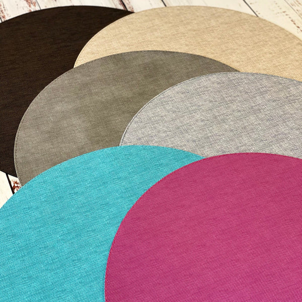 Bodrum Pronto vinyl easy-care placemats, set of 4