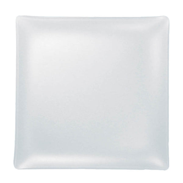 Seaglass 14" square recycled glass platter