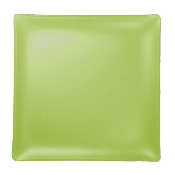 Seaglass 14" square recycled glass platter
