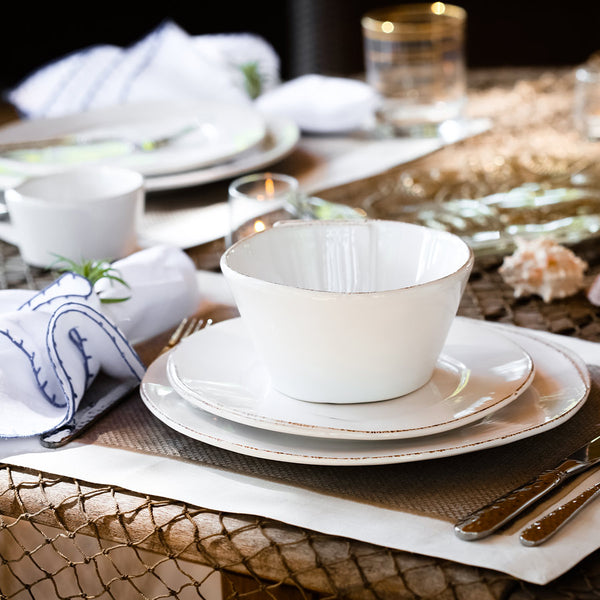 Vietri Lastra sauce server