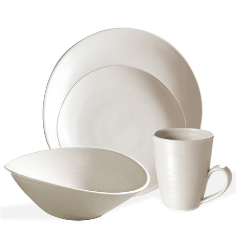 Simon Pearce Barre 4-piece setting with pasta bowl